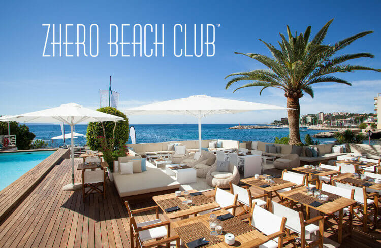 zhero beachclub restaurant pool beach